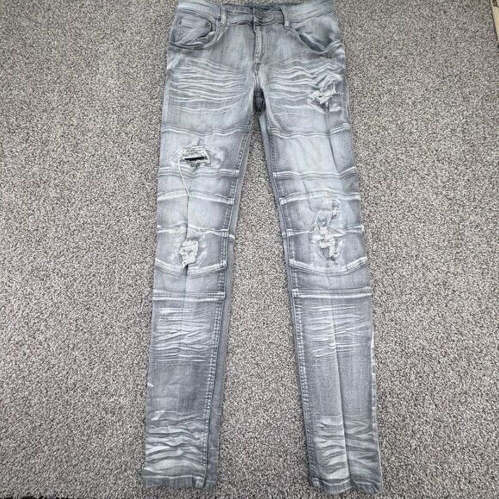 Taker Premium Stack Jeans With Multiple Continuou… - image 2